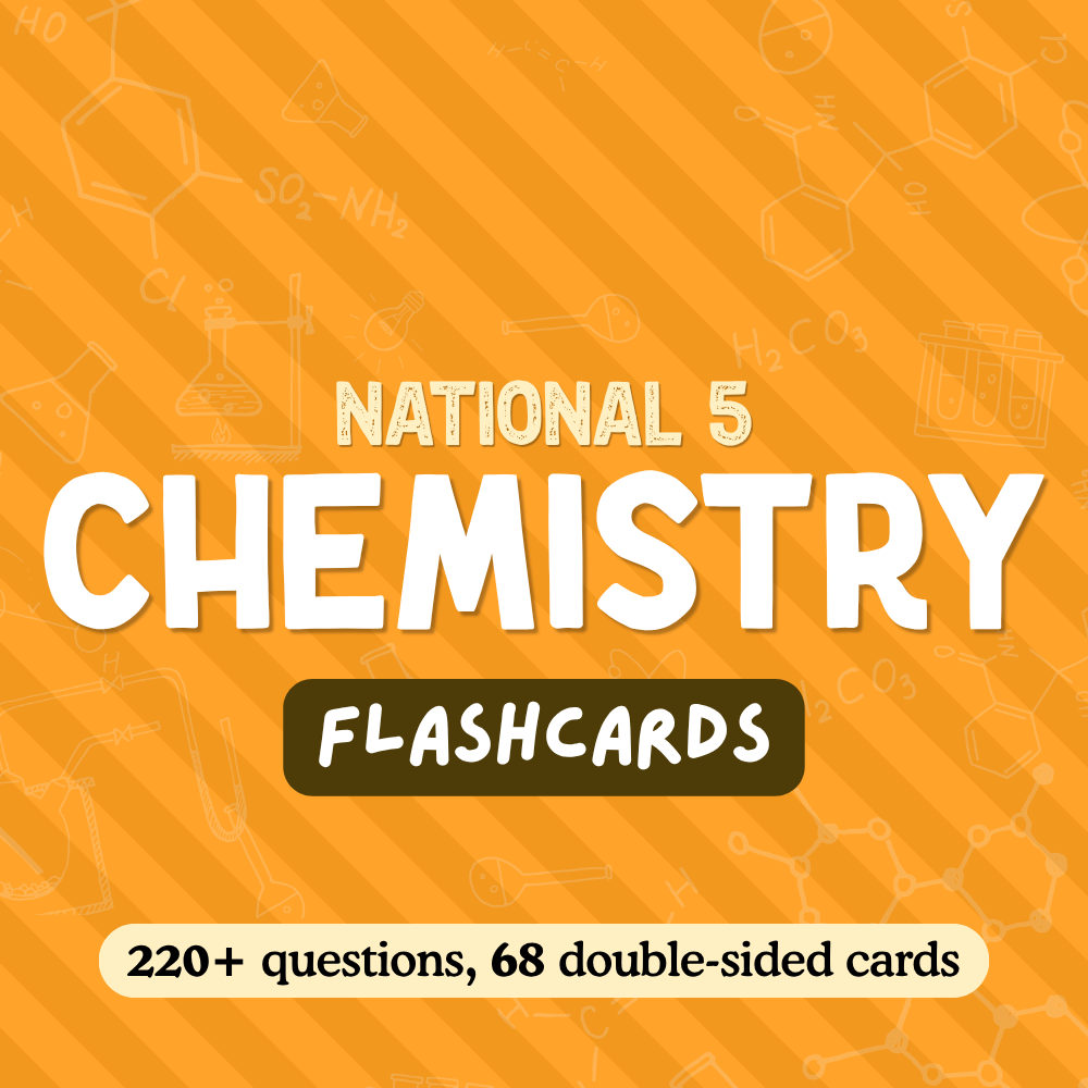 National 5 Chemistry Flashcards